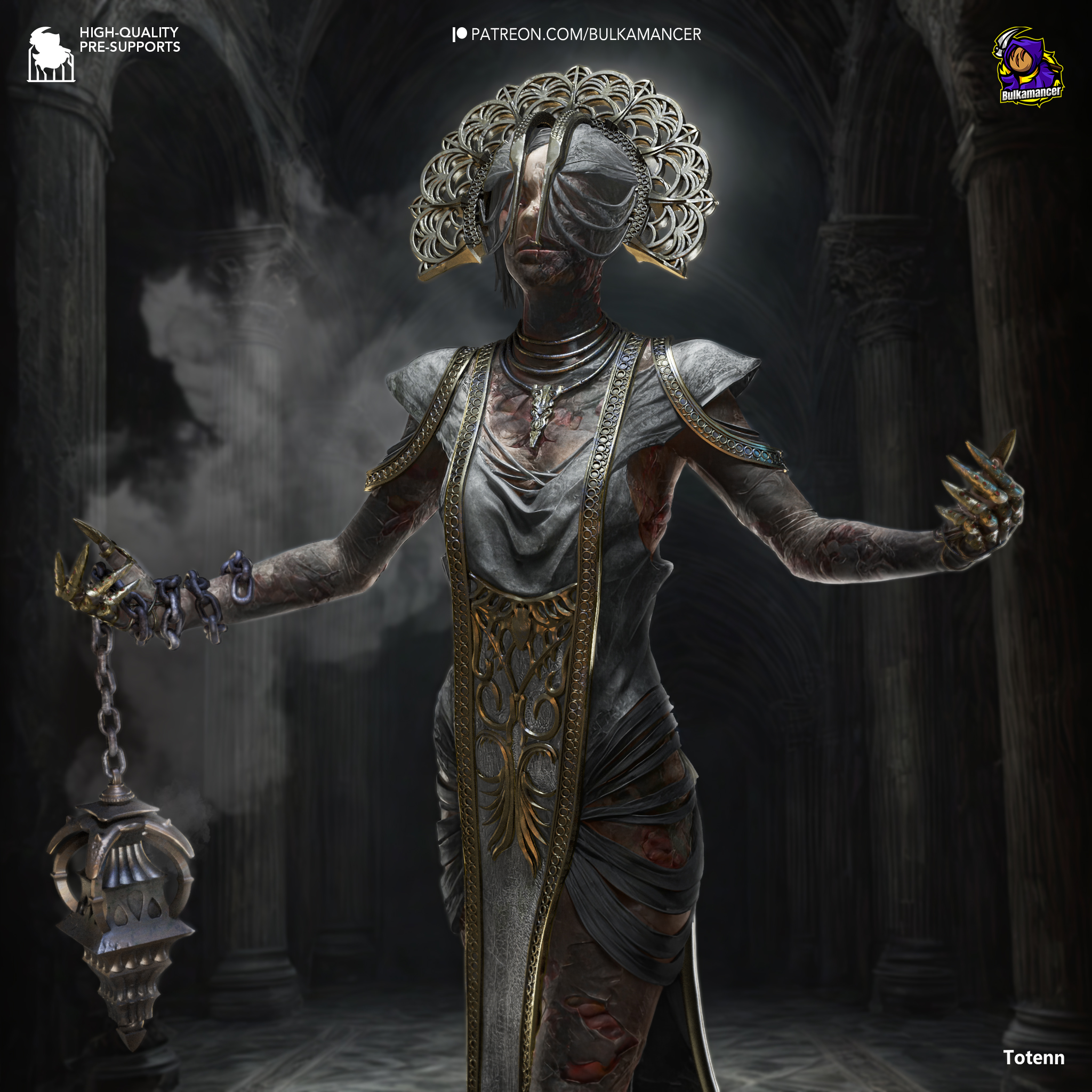 Plagued Priestess of Babylon | 260mm